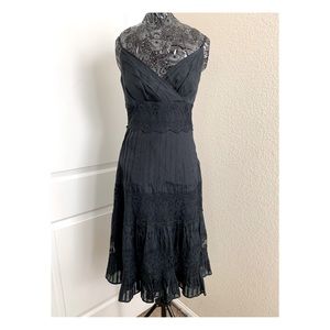 Blue Ann Taylor Lace Dress